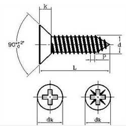 Stainless-Steel-Machine-Screw-Dimension
