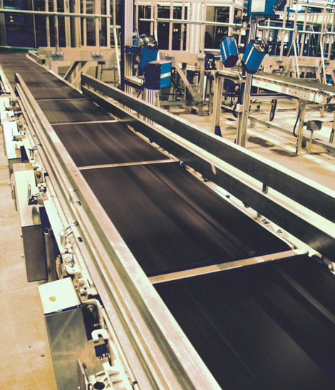 Nonwoven-belts