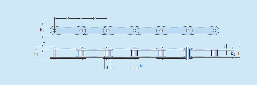Double-Pitch-Roller-Chains-drow